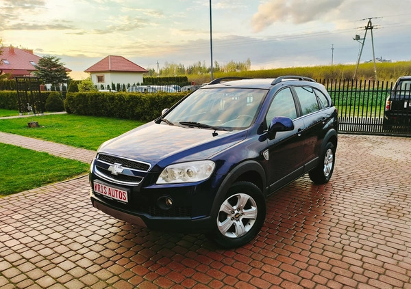 Chevrolet Captiva cena 20900 przebieg: 216000, rok produkcji 2010 z Biskupiec małe 301